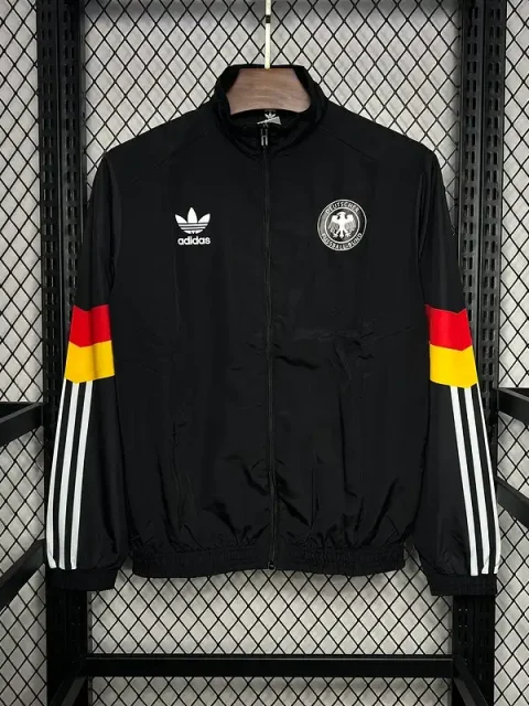 2024 Germany Black Windbreaker
