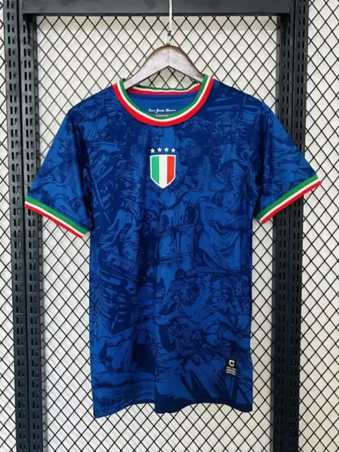 2024 Italy Blue Special Edition Soccer Jersey