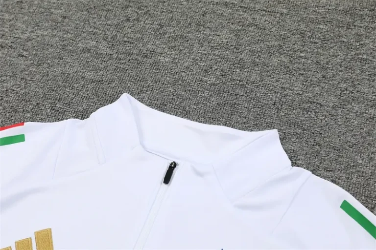 2024 Italy White Track Jacket - Image 2