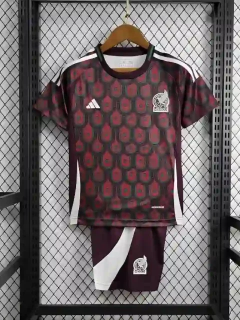 2024 Kids Mexico Soccer Jersey Home