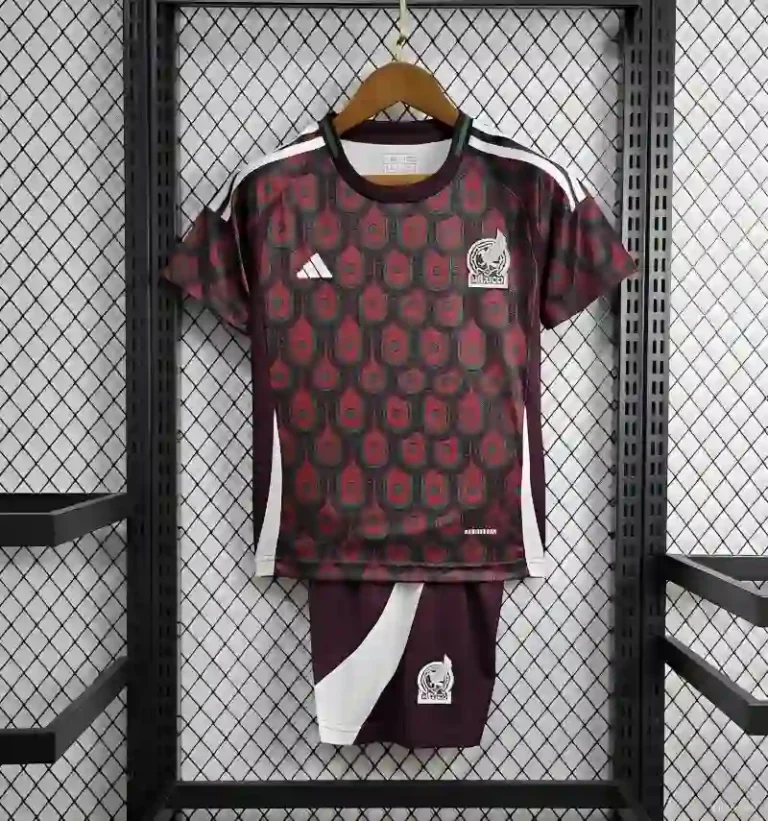 2024 Kids Mexico Soccer Jersey Home