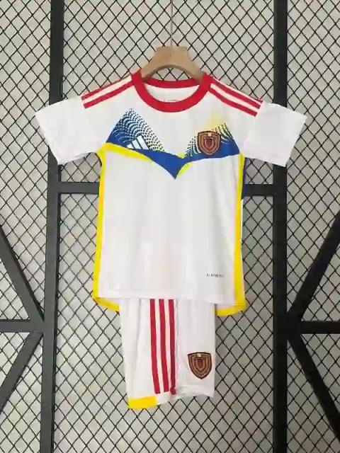 2024 Kids Venezuela Soccer Jersey Away