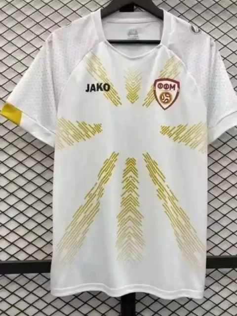 2024 North Macedonian Soccer Jersey Away
