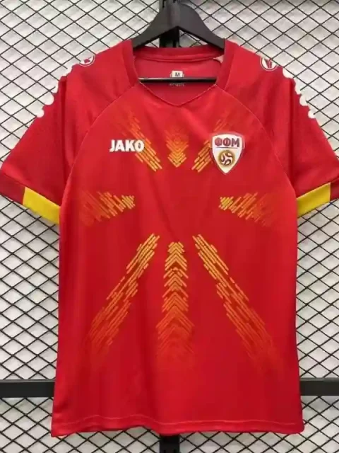 2024 North Macedonian Soccer Jersey Home