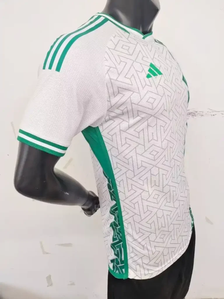 2024 Player Algeria Soccer Jersey Home - Image 3