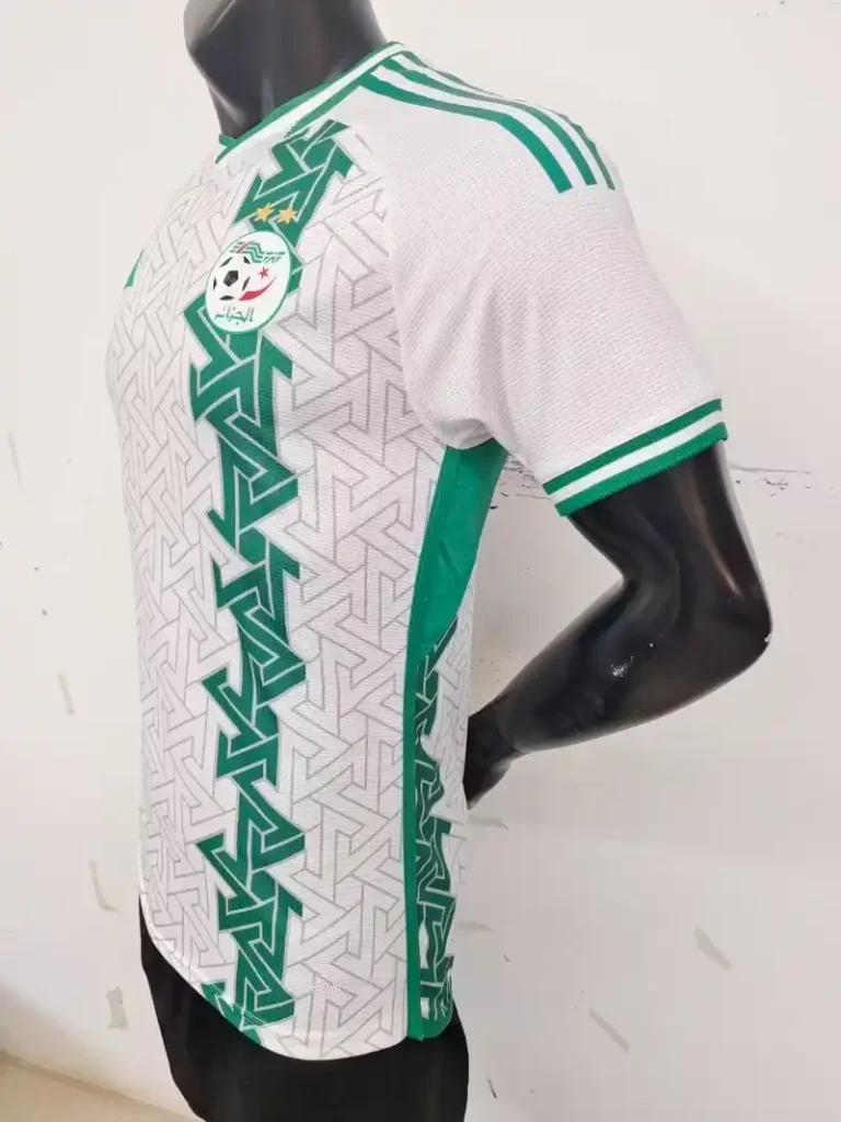 2024 Player Algeria Soccer Jersey Home - Image 4