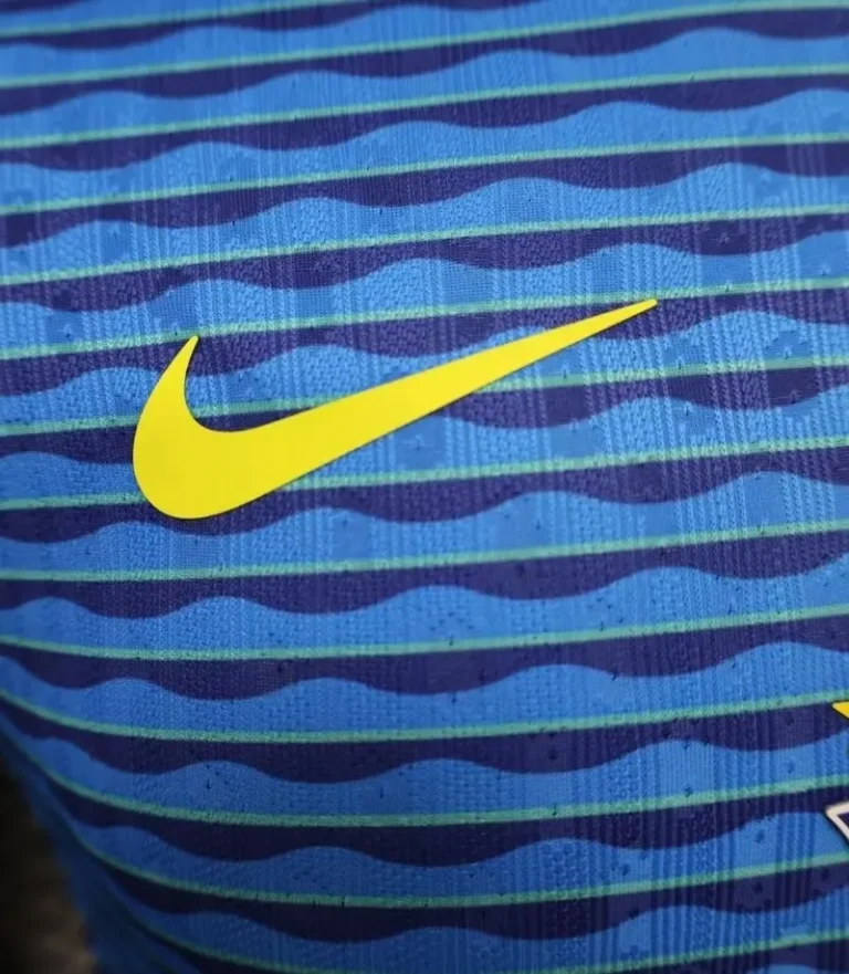 2024 Player Brazil Long Sleeve Soccer Jersey Away - Image 2