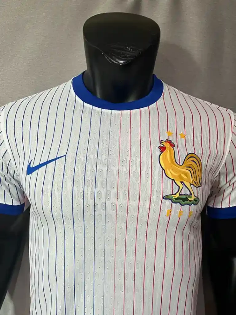 2024 Player France Soccer Jersey Away - Image 4