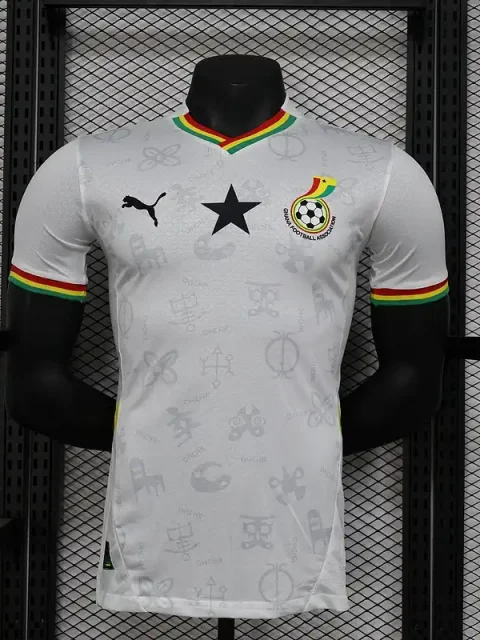 2024 Player Ghana Special White Soccer Jersey