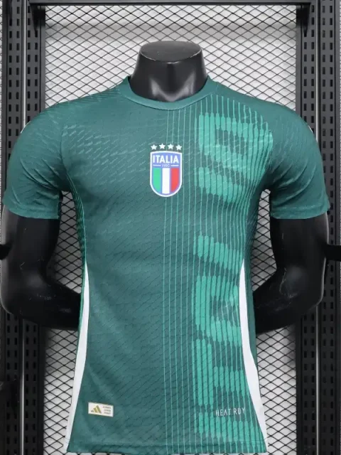 2024 Player Italy Green Special Edition Soccer Jersey