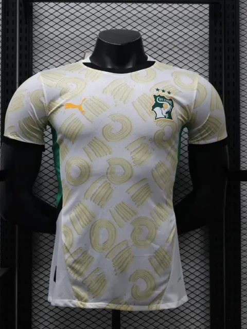 2025 Player Ivory Coast Soccer Jersey Away