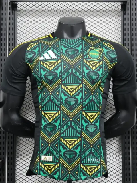2024 Player Jamaica Soccer Jersey Away
