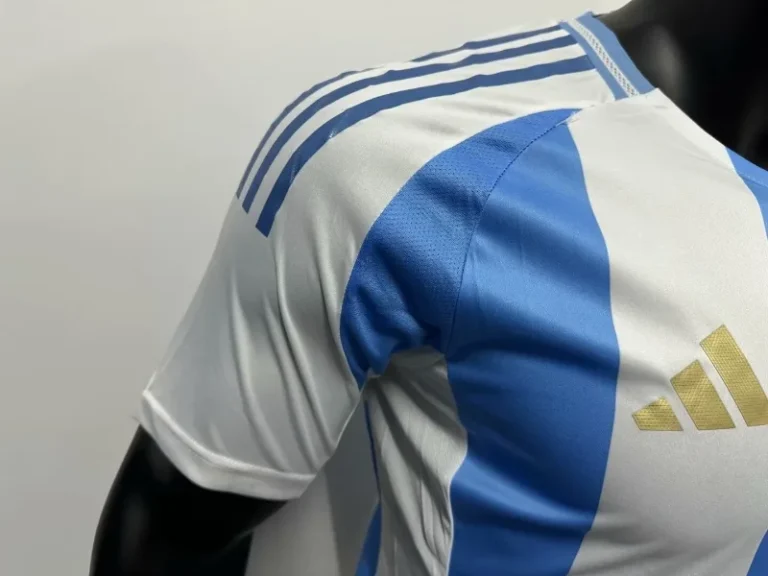2024 Player Version Argentina Soccer Jersey Home - Image 4