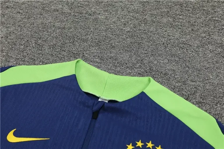 2024 Player Version Brazil Royal Blue Track Jacket - Image 2