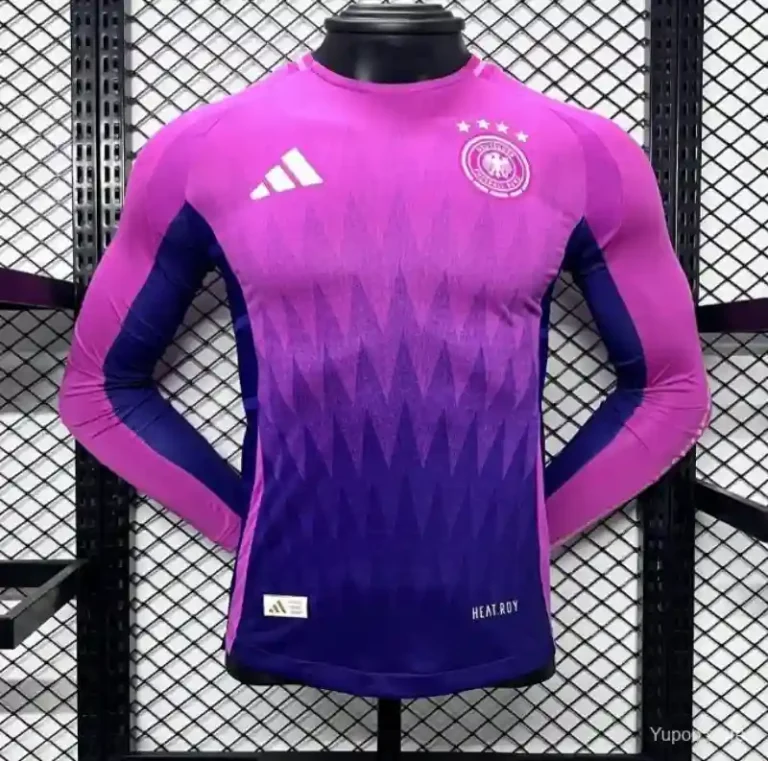 2024 Player Version Germany Long Sleeve Soccer Jersey Away