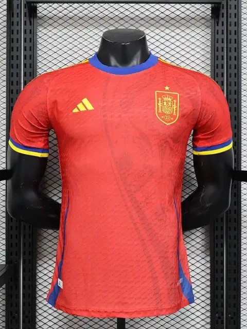 2024 Player Version Spain Red Special Soccer Jersey