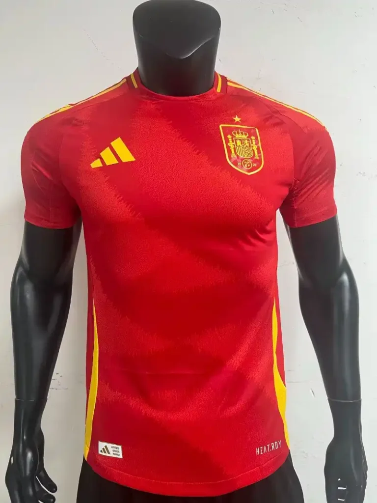 2024 Player Version Spain Soccer Jersey Home