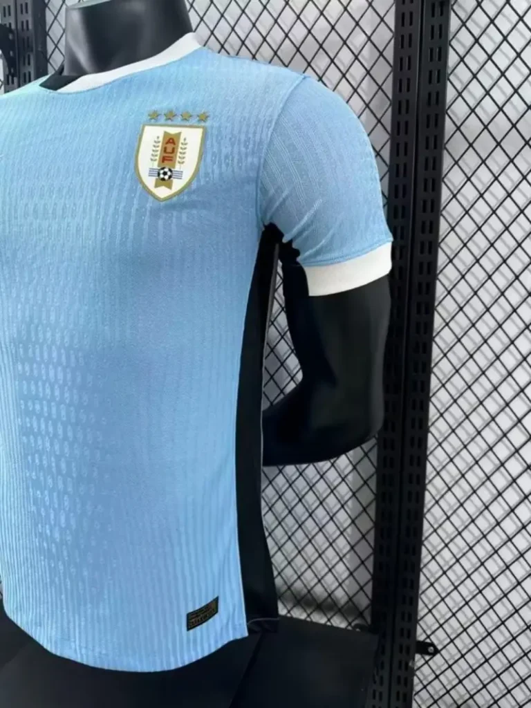 2024 Players Uruguay Soccer Jersey Home - Image 6