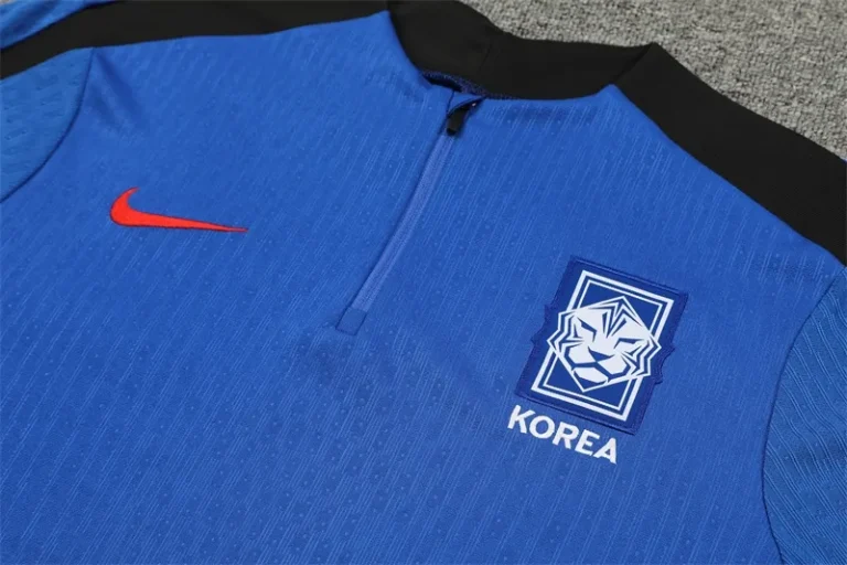 2024 South Korea Color Blue Track Jacket - Image 3