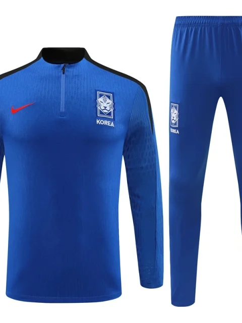 2024 South Korea Color Blue Track Jacket