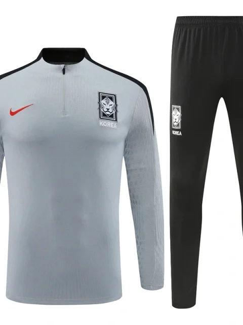 2024 South Korea Light Grey Track Jacket