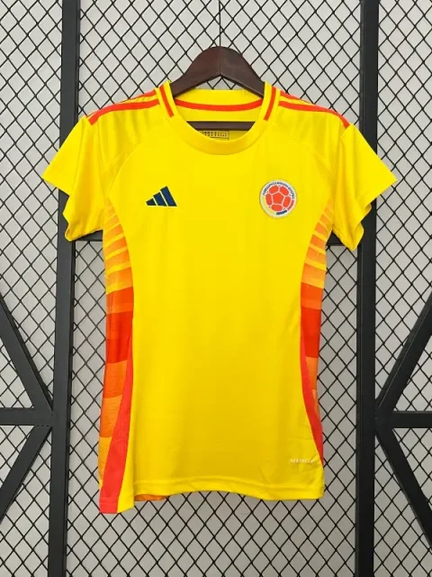 2024 Women Colombia Soccer Jersey Home