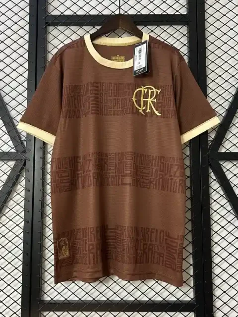 24/25 Flamengo Special Edition Brown Soccer Jersey