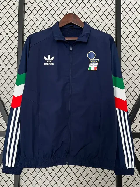2024 Italy Dark blue windbreaker