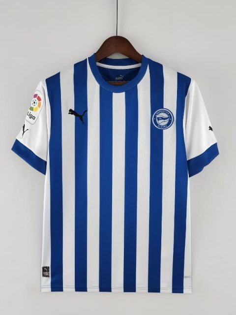 22-23 Alaves Soccer Jersey Home