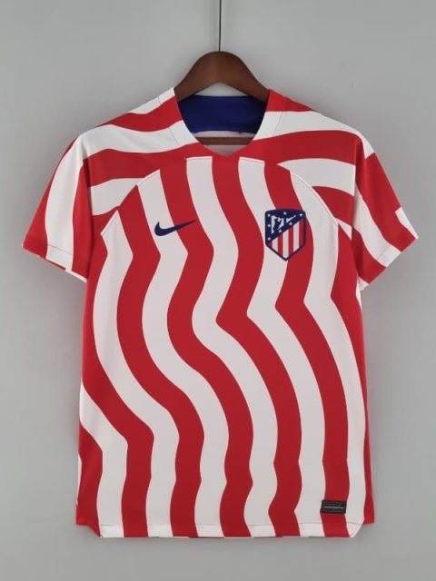 22-23 Atlético de Madrid Fans Version Soccer Jersey Home
