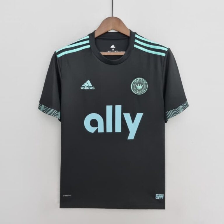 22-23 Charlotte Soccer Jersey Black