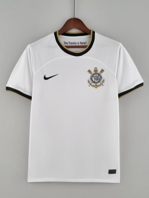 22-23 Corinthians Soccer Jersey Home