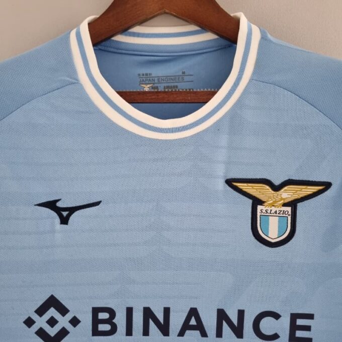 22-23 Lazio Soccer Jersey Home - Image 4