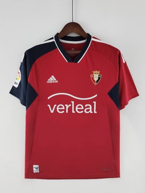 22-23 Osasuna Soccer Jersey Home