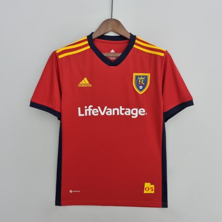 22-23 Real Salt Lake Soccer Jersey Home