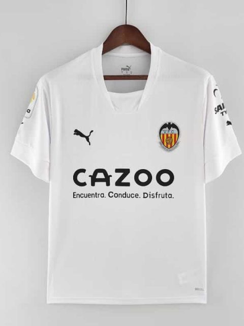 22-23 Valencia Soccer Jersey Home