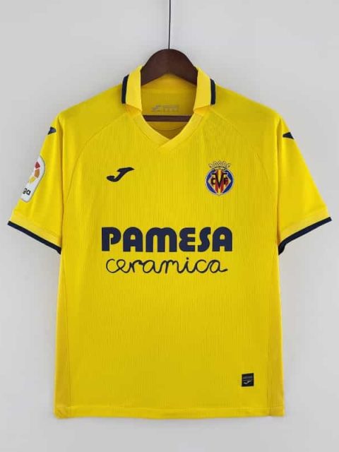 22-23 Villarreal Soccer Jersey Home