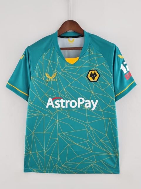 22-23 Wolves Soccer Jersey Away