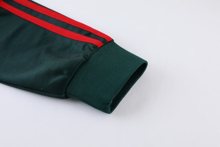 22 Mexico Track Jacket Black Green - Image 8