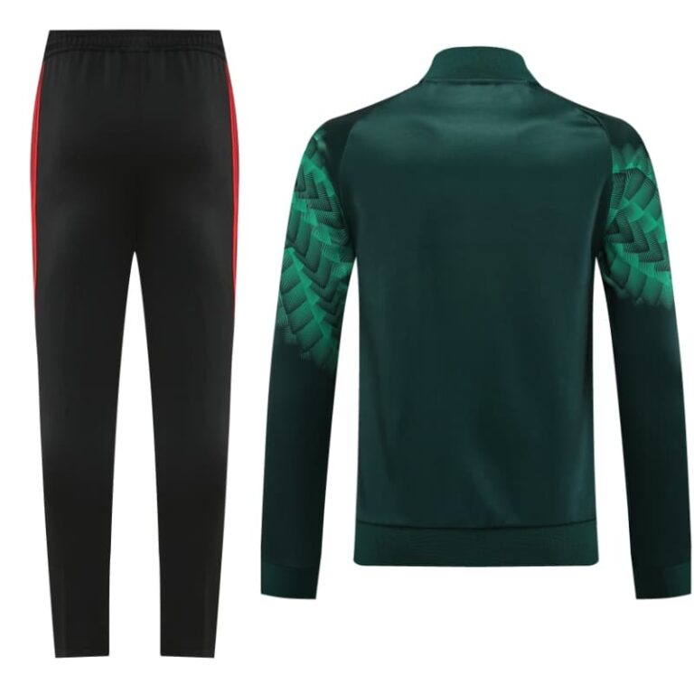22 Mexico Track Jacket Black Green - Image 4