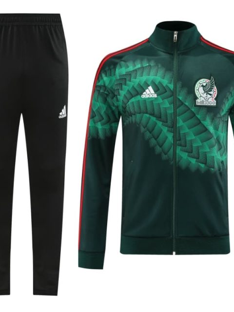 22 Mexico Track Jacket Black Green