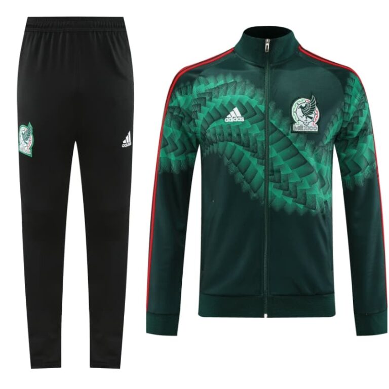 22 Mexico Track Jacket Black Green