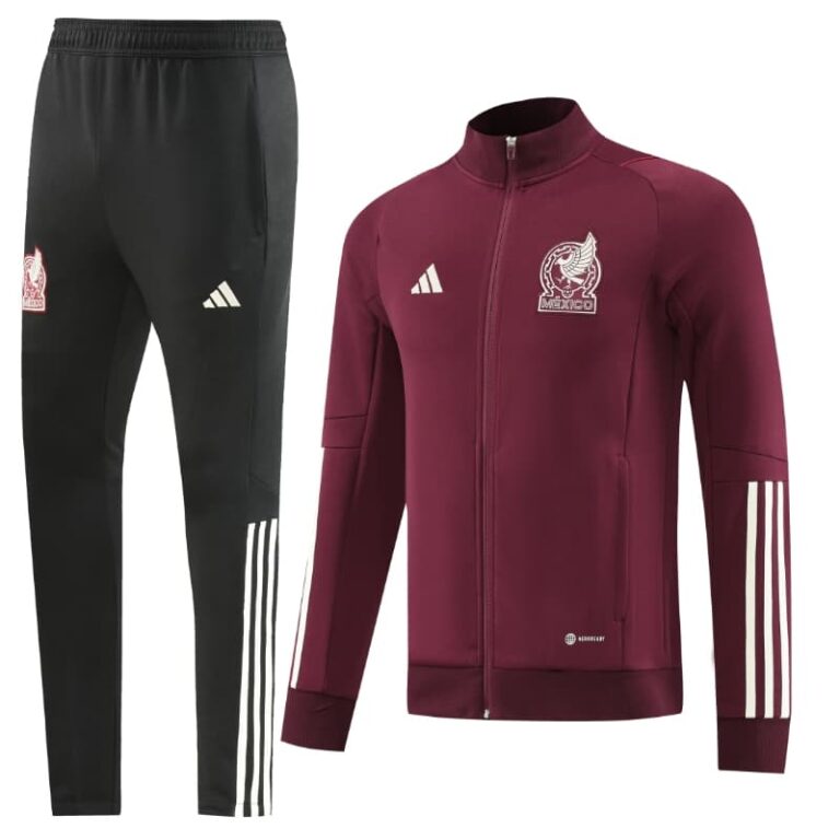 22 Mexico Track Jacket Purplish Red