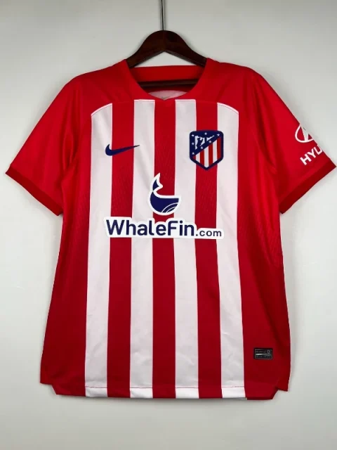 23-24 Atletico Madrid Soccer Jersey Home