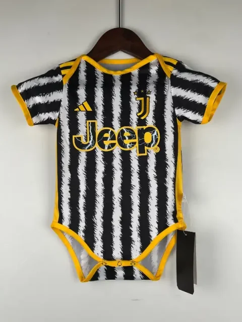 23-24 Baby Juventus Soccer Jersey Home