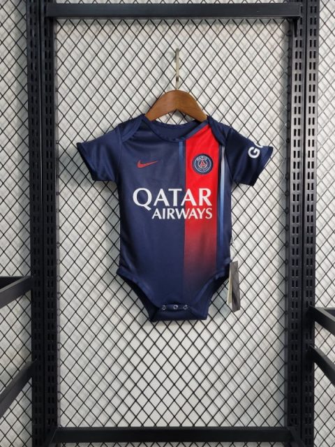 23-24 Baby PSG Soccer Jersey Home