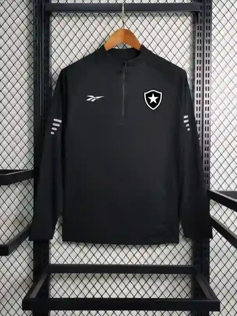 23-24 Botafogo Leisure Athletic Track and Field Suit Black