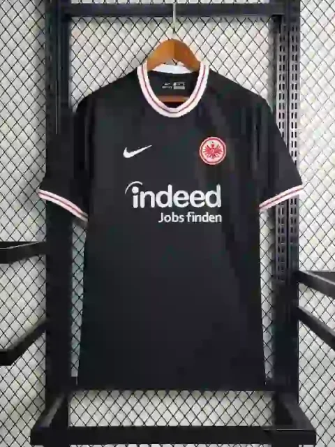 23-24 Frankfurt Black Soccer Jersey Away