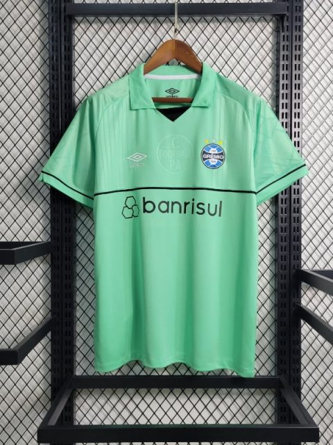 23-24 Goalkeeper Gremio Green Soccer Jersey