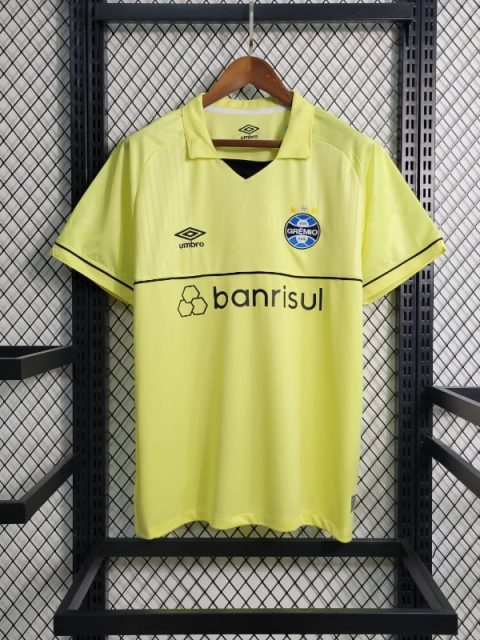 23-24 Goalkeeper Gremio Yellow Soccer Jersey
